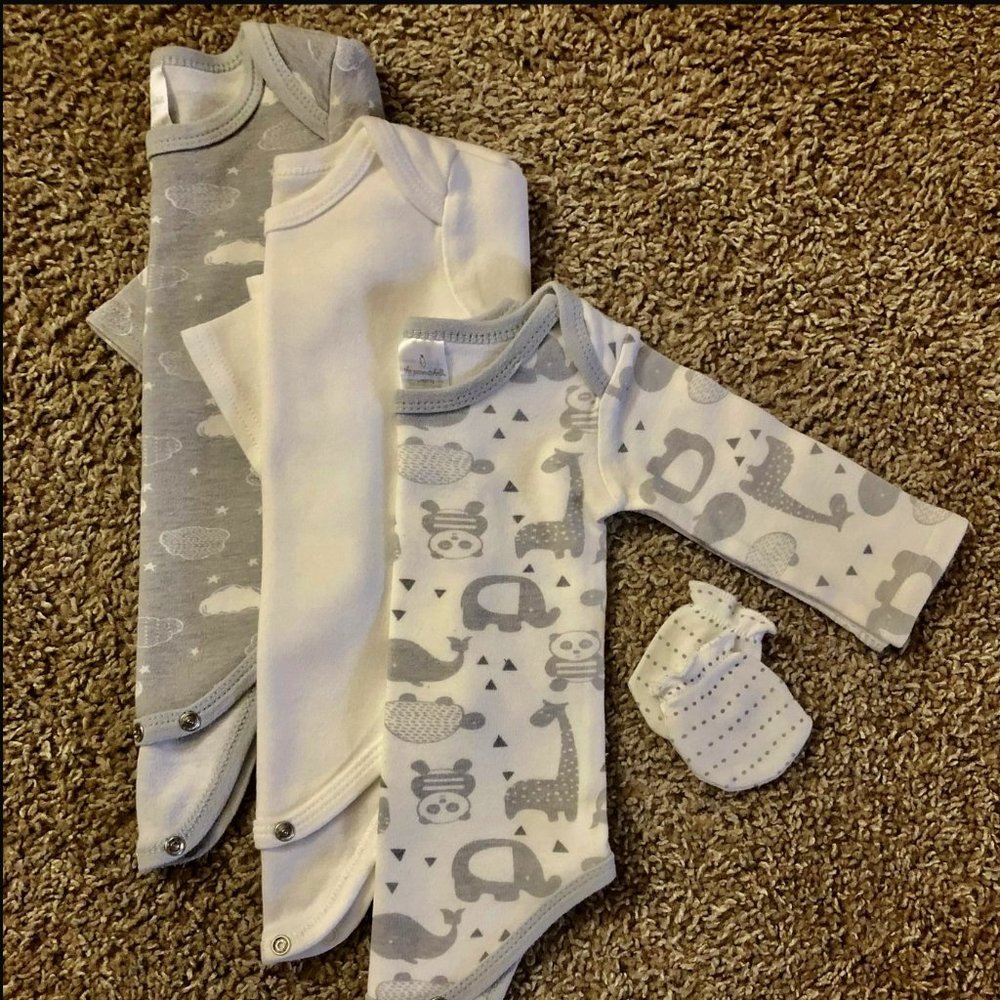 Partial Layette, 4-pc, 0–3 Months
